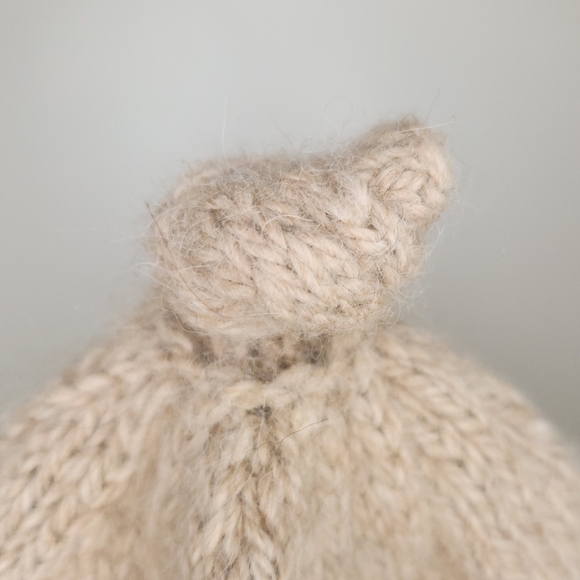 cashmere angora knit hat - Picture 5 of 6